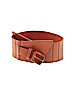 Rough Roses 100% Leather Solid Brown Leather Belt Size S - photo 1