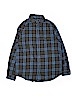 Lands' End 100% Cotton Blue Long Sleeve Button-Down Shirt Size L (youth) - photo 1
