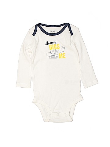 Carter's Long Sleeve Onesie (view 1)