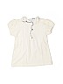 Bergdorf Goodman White Short Sleeve Polo Size 6 - photo 1