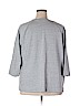 Ann Taylor LOFT 100% Organic Cotton Gray Sweatshirt Size 24/26 - photo 2