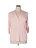 Calvin Klein Pink 3/4 Sleeve Top Size XL - photo 1