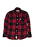 Abercrombie 100% Cotton Red Long Sleeve Button-Down Shirt Size 7 - 8 - photo 1