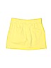 Crazy 8 100% Cotton Solid Yellow Skirt Size 10 - 12 - photo 2