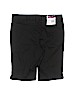French Toast Solid Black Khaki Shorts Size 12 - photo 2