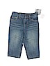 Ralph Lauren 100% Cotton Solid Blue Jeans 6-9 MO / 9 MO - photo 1