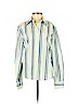 Faconnable Blue Long Sleeve Button-Down Shirt Size XS - photo 1