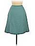 Moschino Cheap And Chic 100% Virgin Wool Blue Wool Skirt Size 8 - photo 2