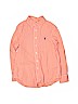 Ralph Lauren 100% Cotton Orange Long Sleeve Button-Down Shirt Size 8 - photo 1