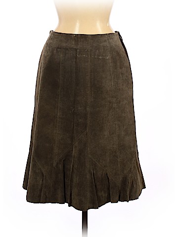 Coldwater Creek Leather Skirt (view 1)