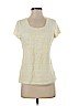 Ann Taylor Ivory Short Sleeve Blouse Size M (petite) - photo 1