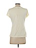 Ann Taylor Ivory Short Sleeve Blouse Size M (petite) - photo 2