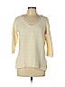 St. John Sport Ivory Wool Pullover Sweater Size L - photo 1