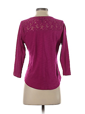 Chaps 3/4 Sleeve Henley (view 2)