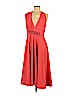Halston Heritage Pink Cocktail Dress Size 8 - photo 1