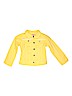 Nannette 100% Cotton Solid Yellow Denim Jacket Size 5 - photo 1