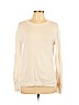 Ann Taylor LOFT 100% Cotton White Pullover Sweater Size L (petite) - photo 1
