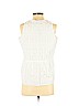 Ann Taylor LOFT 100% Cotton White Sleeveless Blouse Size S (petite) - photo 2