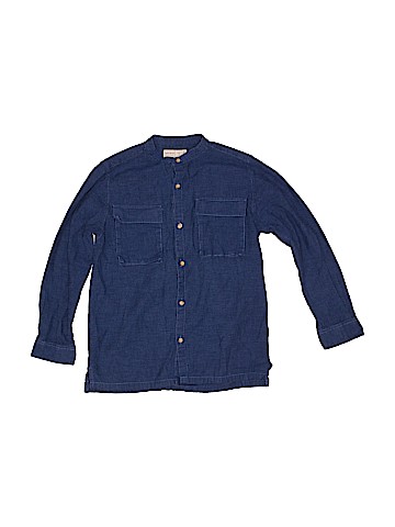 Zara Long Sleeve Button-Down Shirt (view 1)
