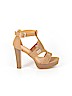 Top Moda Tan Heels Size 9 - photo 1