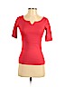 Ann Taylor 100% Cotton Red Short Sleeve Top Size XS (petite) - photo 1