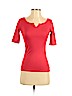 Ann Taylor 100% Cotton Red Short Sleeve Top Size XS (petite) - photo 1