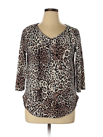 Green Envelope 3/4 Sleeve Blouse (view 1)