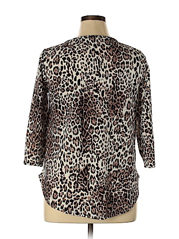 Green Envelope 3/4 Sleeve Blouse (view 2)