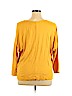 Rachel Zoe Yellow Long Sleeve Top Size XL - photo 2