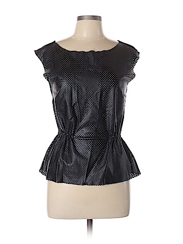 Princess Vera Wang Faux Leather Top (view 1)