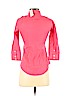 Banana Republic 100% Cotton Pink 3/4 Sleeve Button-Down Shirt Size XXS (petite) - photo 2