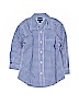 Tommy Hilfiger 100% Cotton Blue Long Sleeve Button-Down Shirt Size 5 - photo 1
