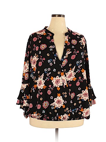 Cocomo 3/4 Sleeve Blouse (view 1)