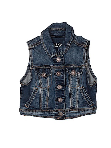 Cat & Jack Denim Vest (view 1)