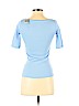 Ann Taylor 100% Cotton Blue Short Sleeve Top Size XS (petite) - photo 2