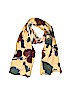 Unbranded 100% Silk Floral Tan Silk Scarf One size - photo 1