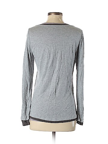 Ecru Long Sleeve T-Shirt (view 2)