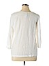 Melissa McCarthy Seven7 White 3/4 Sleeve Blouse Size 1X - photo 2