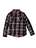 Shouthouse Blue Long Sleeve Button-Down Shirt Size M (youth) - photo 1
