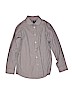 Chaps Gray Long Sleeve Button-Down Shirt Size 14 - 16 - photo 1