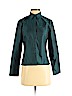Ann Taylor LOFT 100% Silk Green Long Sleeve Silk Top Size 4 (petite) - photo 1
