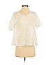 Rebecca Taylor White Short Sleeve Top Size XS - photo 1