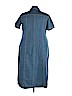 Crossroads 100% Cotton Blue Casual Dress Size 22 - photo 2