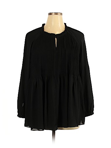 Charter Club Long Sleeve Blouse (view 1)