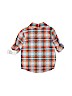 Carter's 100% Cotton Orange Long Sleeve Button-Down Shirt 9-12 MO / 12 MO - photo 2