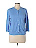 Croft & Barrow Blue Cardigan Size L (petite) - photo 1