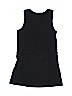 Lands' End 100% Cotton Solid Black Dress Size 7 - photo 2