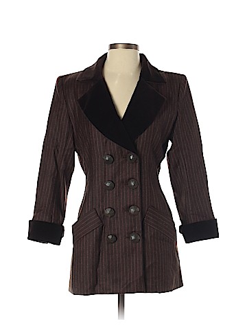 Yves Saint Laurent Wool Coat (view 1)