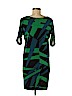 Diane von Furstenberg 100% Silk Green Casual Dress Size 2 - photo 2