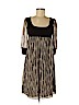 Diane von Furstenberg Brown Casual Dress Size 2 - photo 1